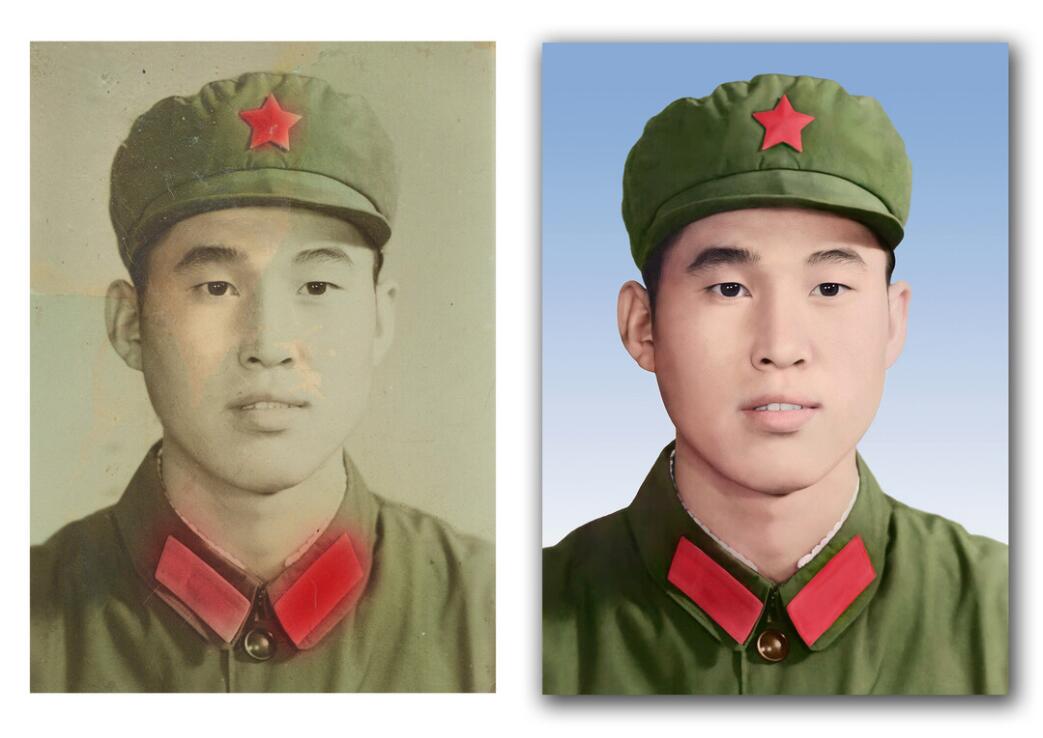 高坪破损照片修复-18
